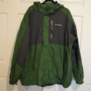 3X Men's Columbia Jacket